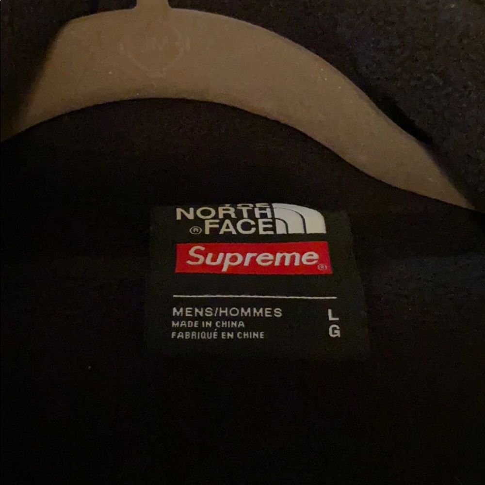 Supreme The North Face Expeditidition Fleece Black